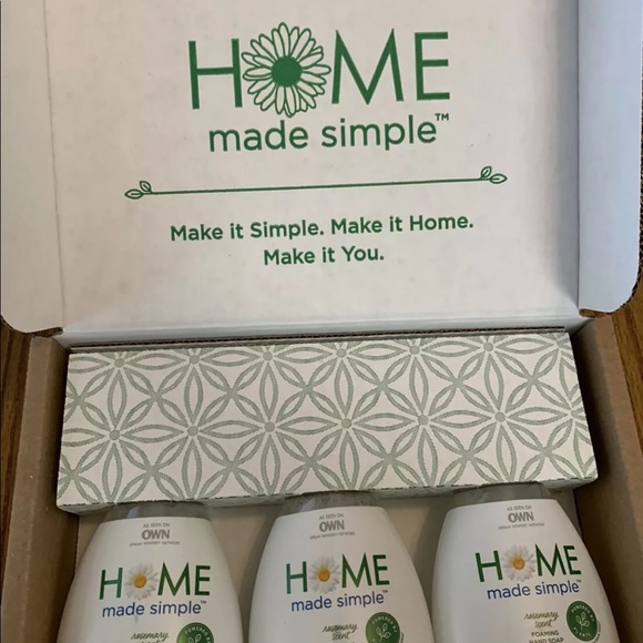 home made simple Other - Home Made Simple Rosemary Scent Hand Wash Box Set
